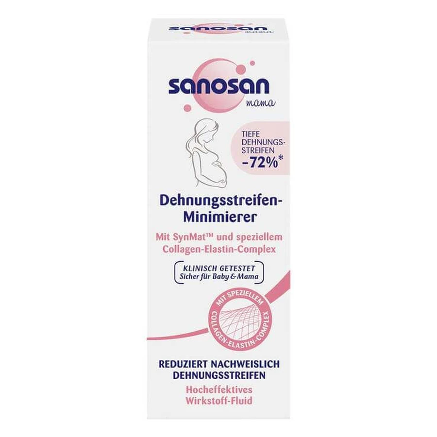 Sanosan Mama Stretch Mark Minimizing Cream, 75 ml cream