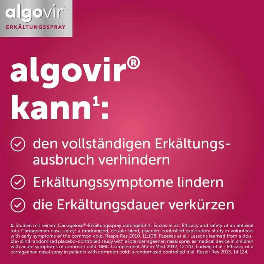 algovir Children's Cold Spray, 20 ml spray