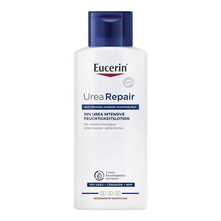 Lotion Eucerin UreaRepair 10 % - pour peaux sèches, 2 flacons de 400 ml