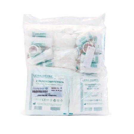 First Aid Kit Contents, DIN 13169-E, 1 pc., as is