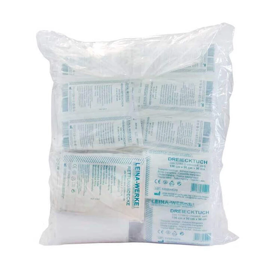 First Aid Kit Contents, DIN 13169-E, 1 pc., as is