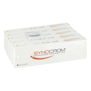 Jeringa precargada Synocrom, estéril, 3 jeringas precargadas de 2 ml