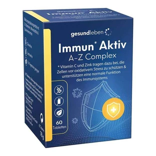 Gesund Leben Immun Aktiv A-Z Complex Tablets, 60 tablets