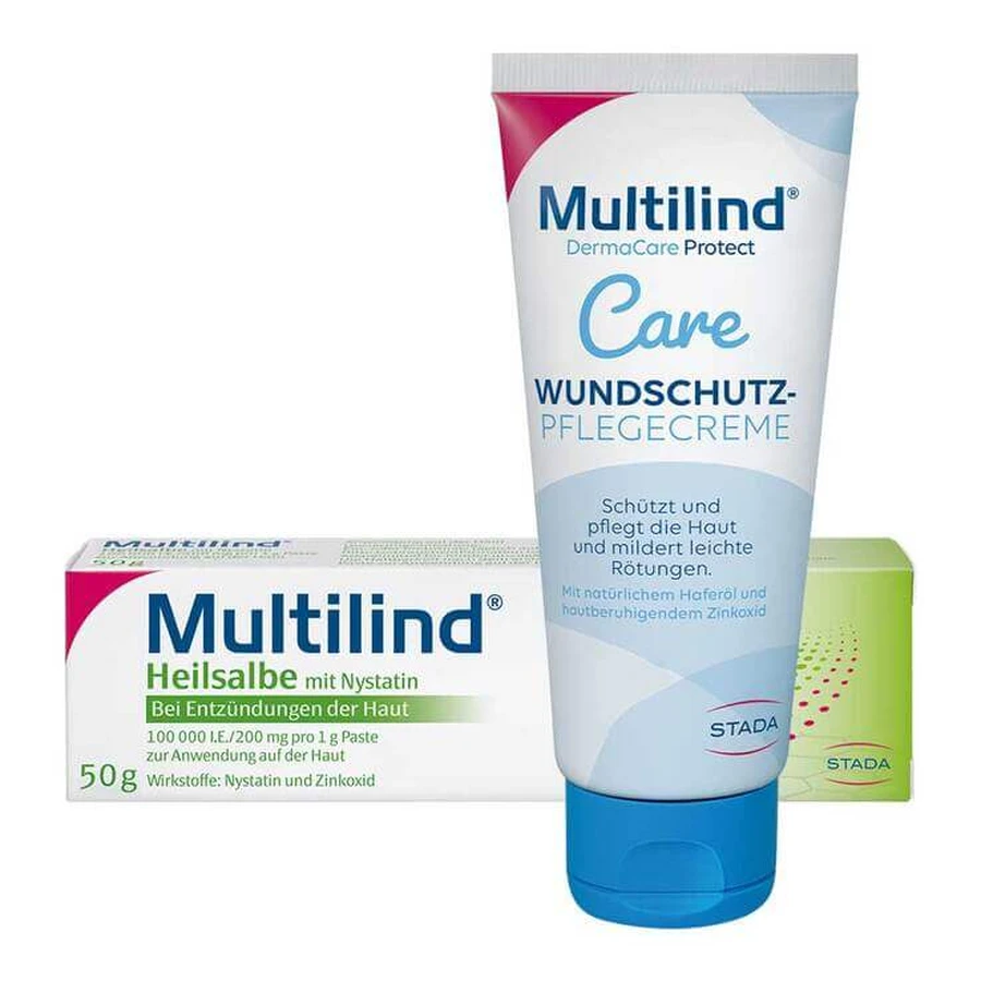 Multilind Healing Ointment and Dermacare Cream Value Pack, 1-piece combo pack