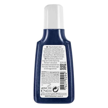 Rausch Silver Shine Shampoo with Sage, 40 ml Shampoo