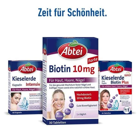 Abtei Biotin 10 mg Tablets, 30 tablets