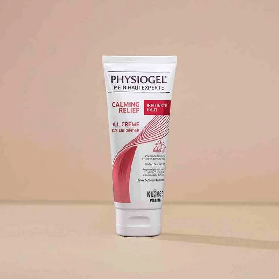 Crème Physiogel Calming Relief A.I. pour peaux irritées, 2 x 100 ml