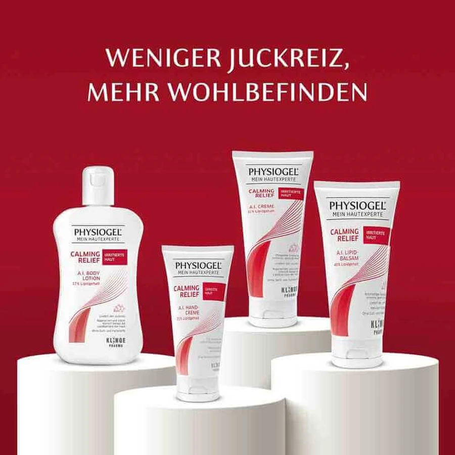 Crème Physiogel Calming Relief A.I. pour peaux irritées, 2 x 100 ml