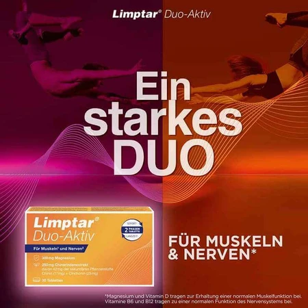 Limptar Duo-Aktiv, 30 comprimés