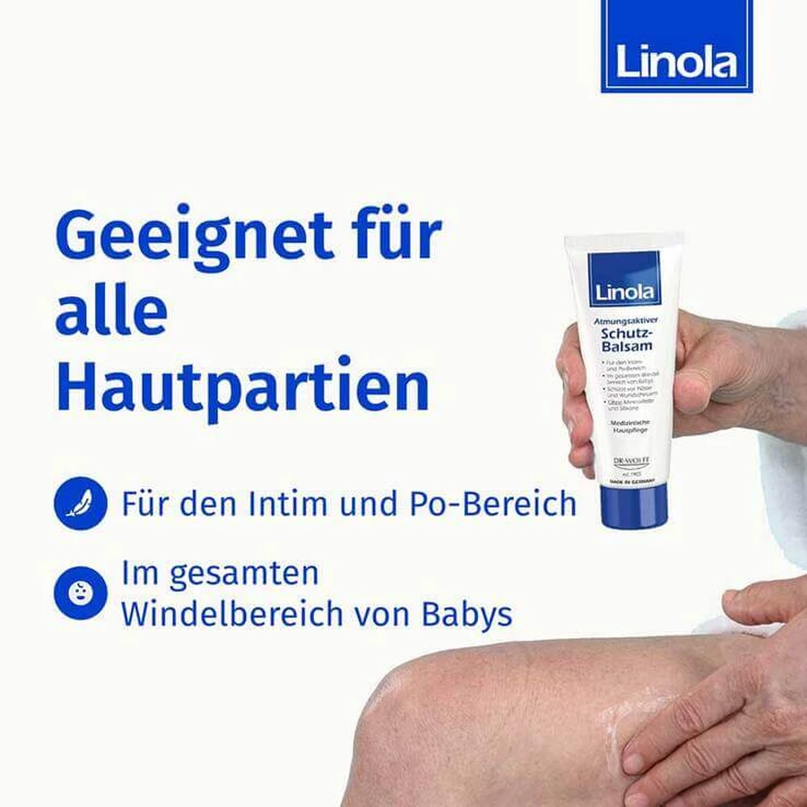 Bálsamo protector Linola, 2 envases de 100 ml