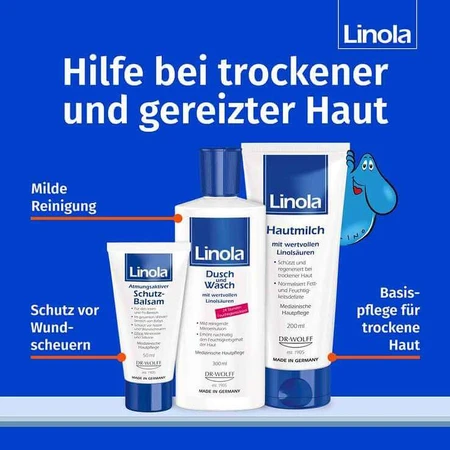 Bálsamo protector Linola, 2 envases de 100 ml