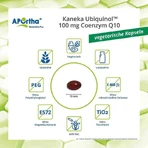 Aportha Kaneka Ubiquinol 100 mg Co-enzym Q10 Vegetarische capsules, 60 capsules