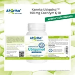 Aportha Kaneka Ubiquinol 100 mg Co-enzym Q10 Vegetarische capsules, 60 capsules