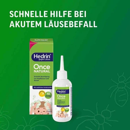 Hedrin Once Natural, 100 ml Liquidum