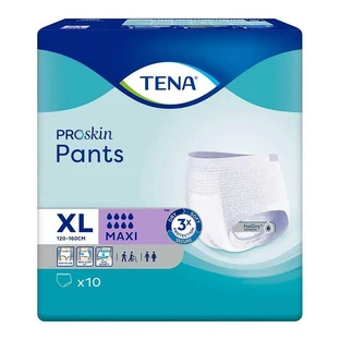 Culottes TENA Pants Maxi XL pour l'incontinence, lot de 10, selon disponibilité
