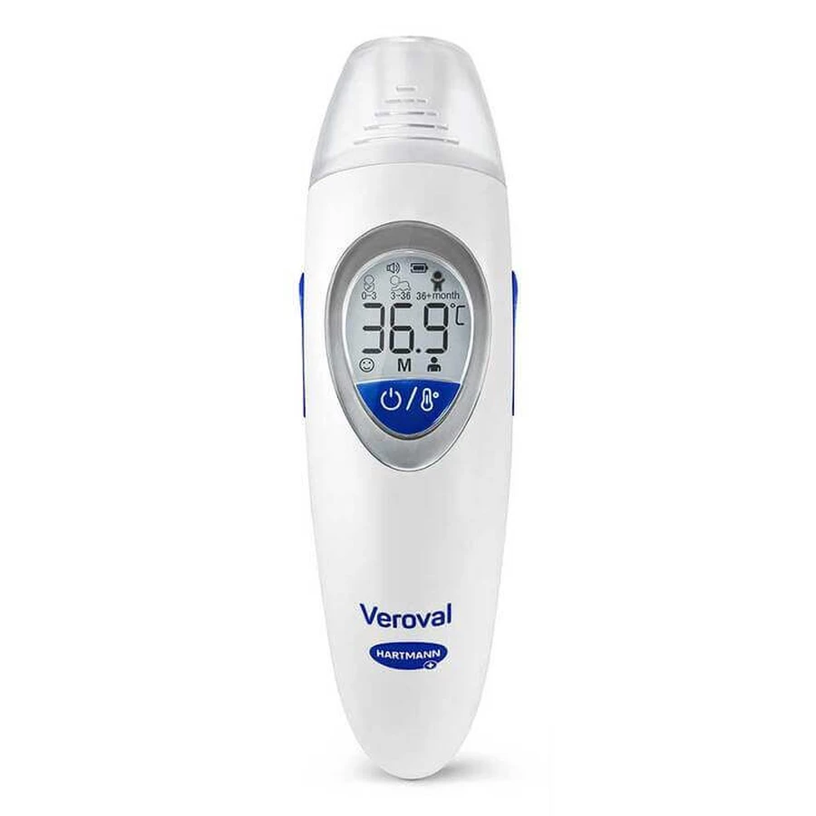 Thermomètre infrarouge 3-en-1 Veroval Family, 1 pièce (couleur non précisée)