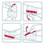 Leukomed® T Skin Sensitive 8 x 15 cm, verpakking met 5 pleisters