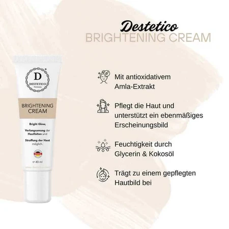 Destetico Brightening Cream, 40 ml cream