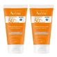 Avene Tinted Sunscreen SPF 50+, 2 x 50 ml cream