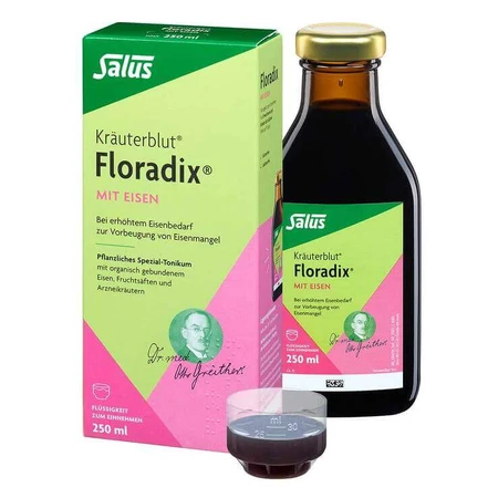 Floradix met ijzer, drank, 250 ml drank