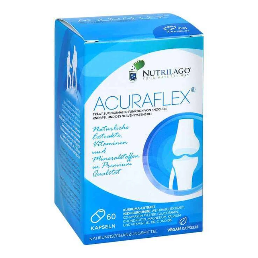 Nutrilago Acuraflex, capsule, 60 de capsule