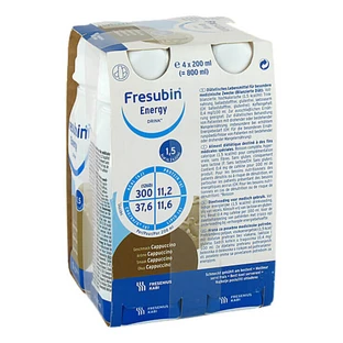 Fresubin Energy Drink Cappuccino Bottle, 6 x 4 x 200 ml Solution
