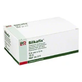 Apósitos adhesivos Silkafix, 5 m x 2,5 cm, 12 apósitos