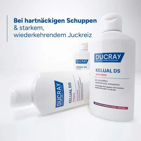 Ducray Kelual DS intensive Anti-Schuppen Shampoo, 2x100 ml Shampoo