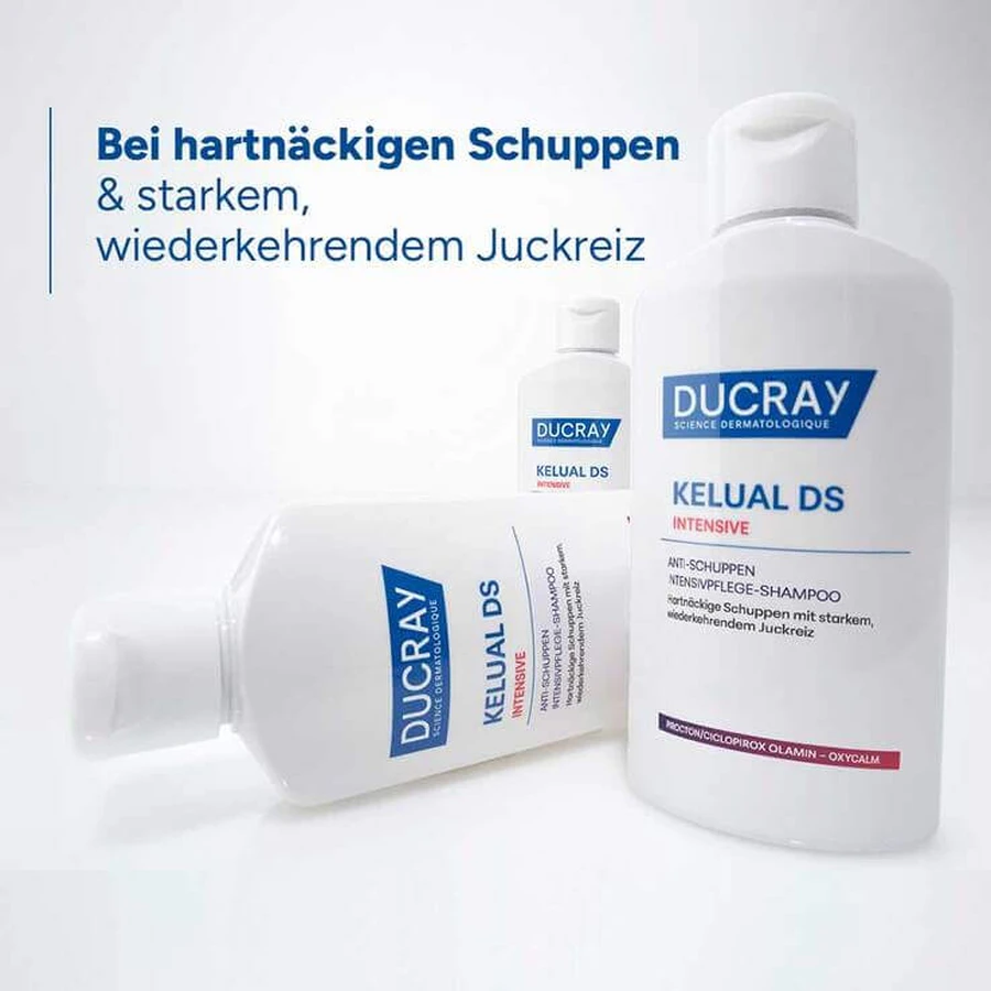 Ducray Kelual DS intensive Anti-Schuppen Shampoo, 2x100 ml Shampoo