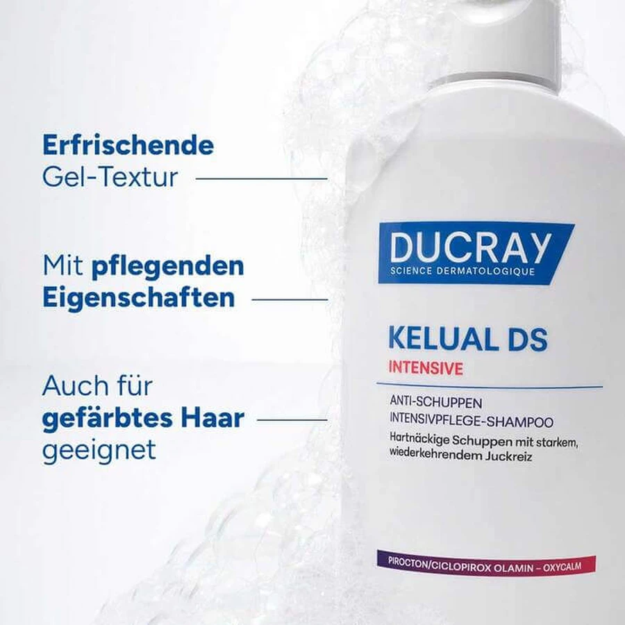 Ducray Kelual DS intensive Anti-Schuppen Shampoo, 2x100 ml Shampoo