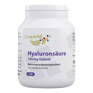 Cápsulas para las articulaciones con ácido hialurónico 100 mg, 100 cápsulas