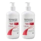Lotion corporelle Physiogel Calming Relief A.I. pour peaux irritées, lot de 2 flacons de 400 ml