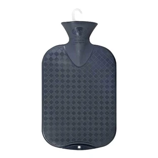 Fashy Hot Water Bottle, Smooth, Anthracite, 1 pc., as is