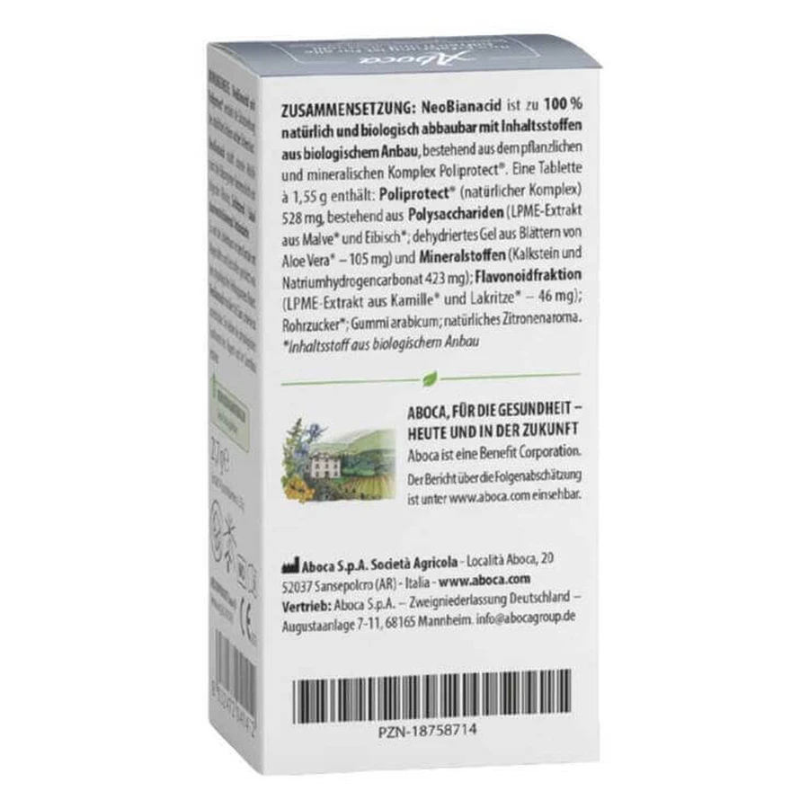 Neo Bianacid Lemon-Flavored Lozenges, 14 Lozenges