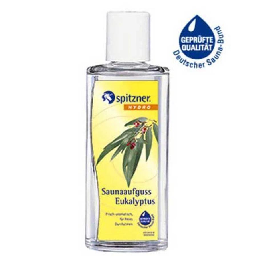 Spitzner Saunaaufguss Eukalyptus, 190 ml Konzentrat