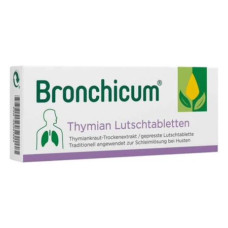 Pastillas de tomillo Bronchicum®, 20 pastillas