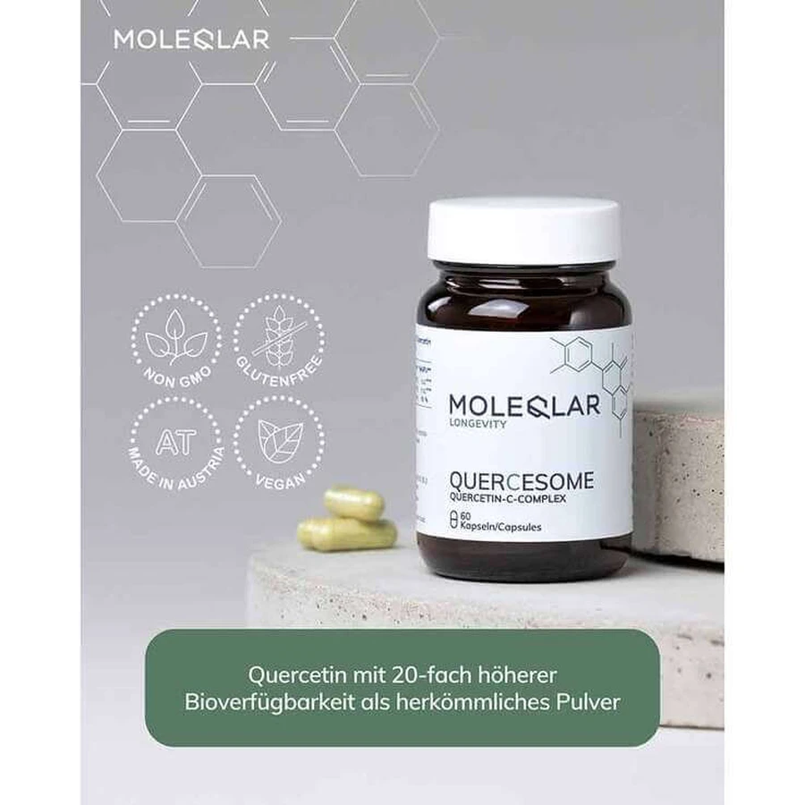 Moleqlar Quercesome Quercetin-C-Complex Capsules, 60 capsules