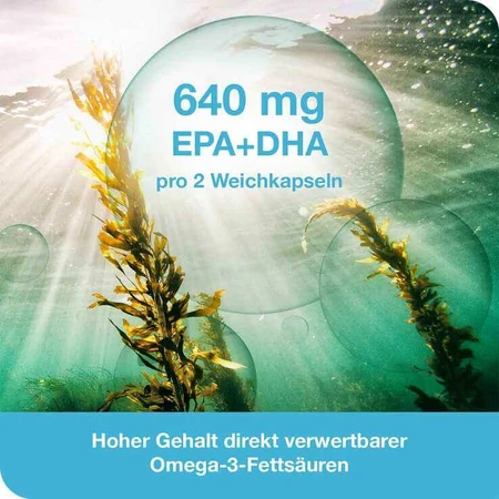Cápsulas vegetales OMEGA3-Loges, 2 x 120 cápsulas