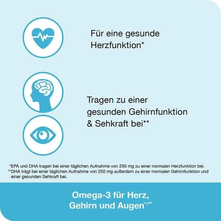 Cápsulas vegetales OMEGA3-Loges, 2 x 120 cápsulas