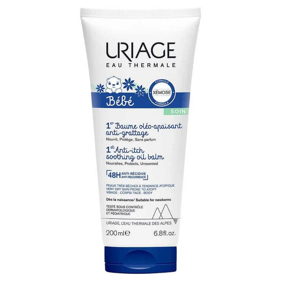 Uriage Baby's 1st Jeukverlichtende Oliebalsem, 200 ml balsem