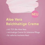 Aloecare Aloe Vera reichhaltige Creme, 50 ml Creme