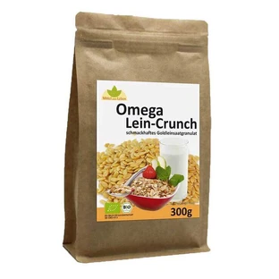 Biologische Omega-Flax Crunch, 300 g korrels
