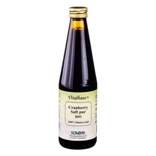 Zumo de arándanos rojos ecológico, 330 ml