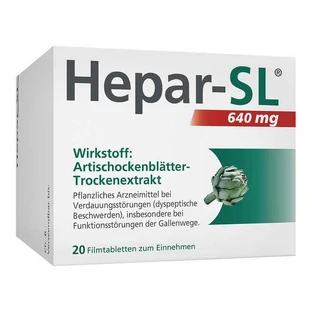 Hepar-SL® 640 mg filmomhulde tabletten, 50 filmomhulde tabletten