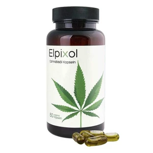Gélules d'huile de cannabis Elpixol, 30 gélules