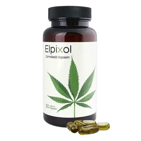 Gélules d'huile de cannabis Elpixol, 30 gélules