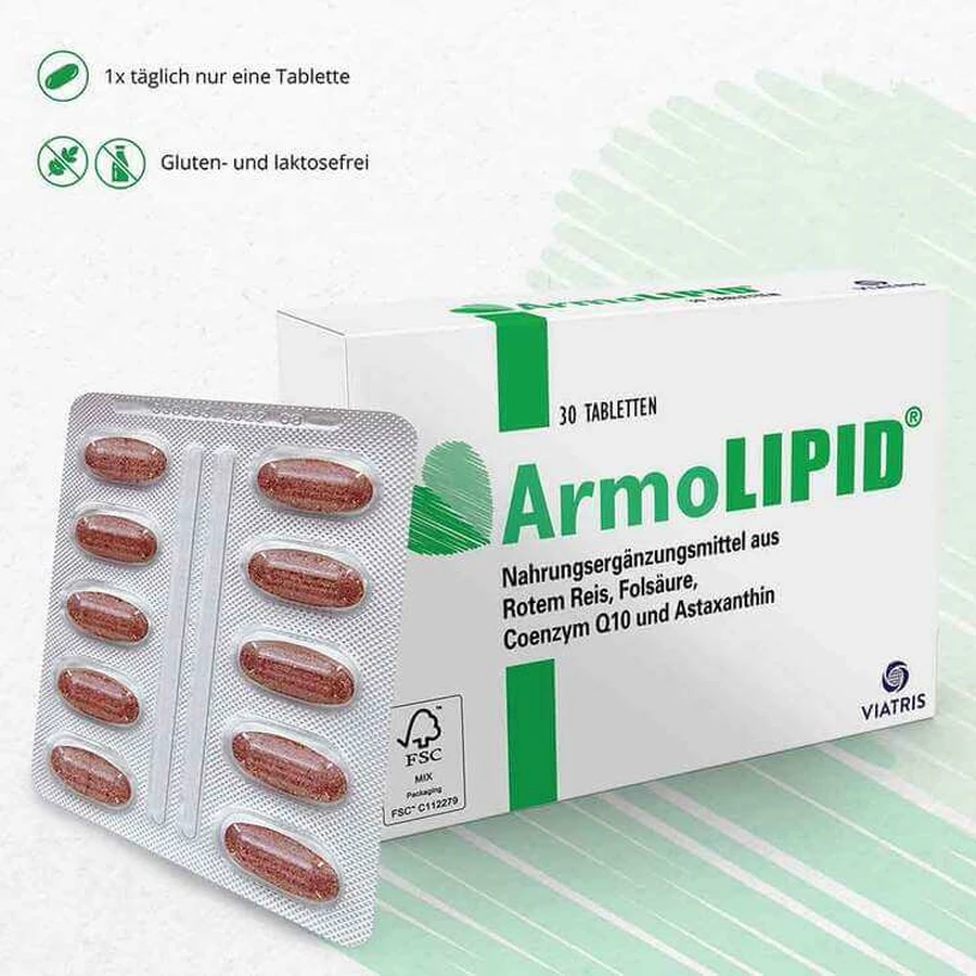 Armolipid Tablets, 120 tablets
