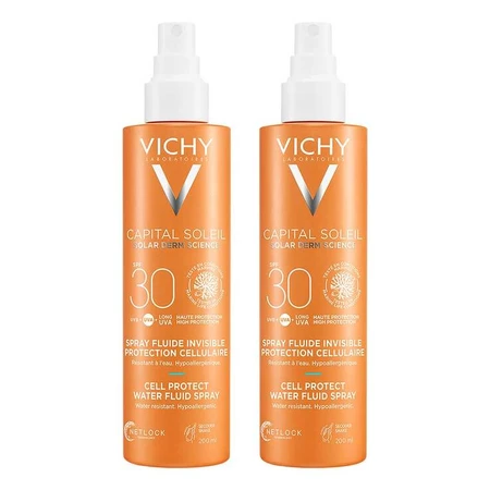 Vichy Capital Soleil Cell Protect Spray LSF 30 , 2x200 ml Spray
