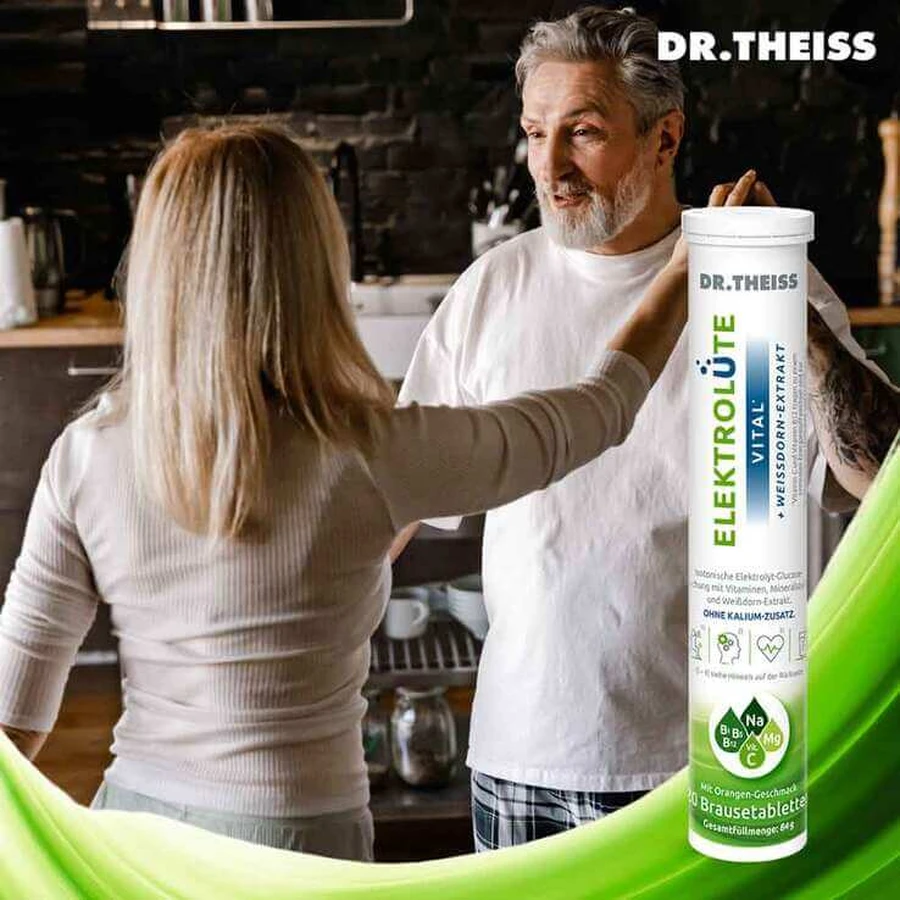 Dr. Theiss Elektrolüte Vital, comprimidos efervescentes, 20 comprimidos efervescentes
