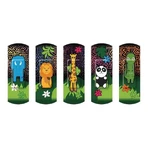 Nexcare Happy Kids Animal-Printed Band-Aid Strips, 2 Sizes, 20 Band-Aids